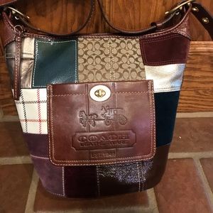 Authentic Coach Limited Edition Christmas Tote
